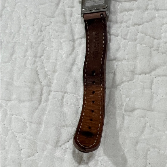 Valentino Brown Leather Watch with Silver Studs